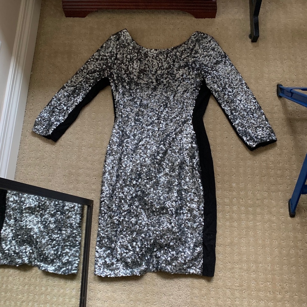 Metallic dress